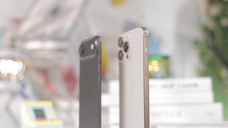 Появилось первое сравнение iPhone 16 Pro Max с макетом&nbsp;iPhone 17 Air